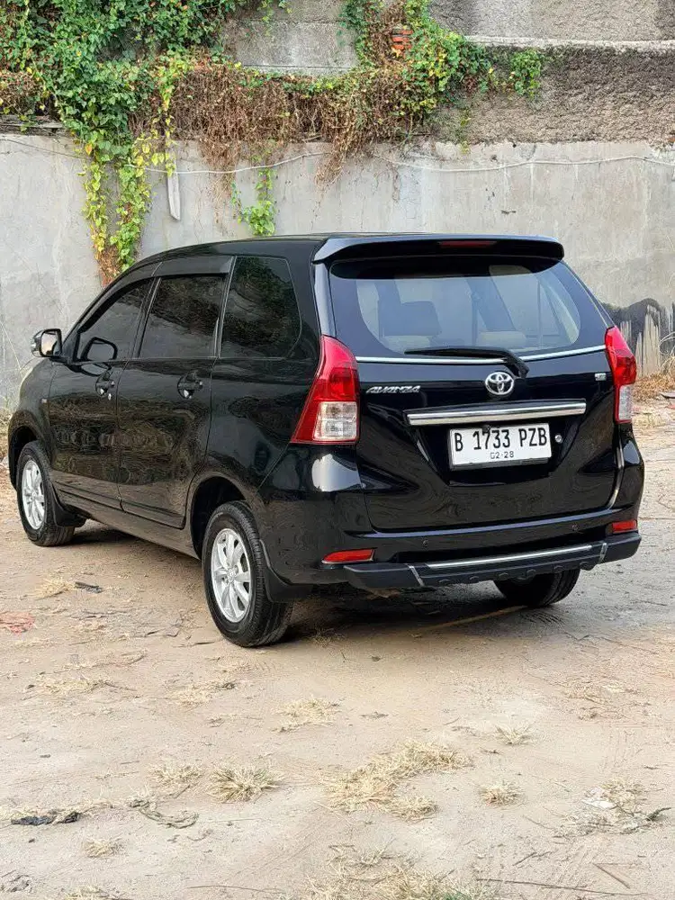 avanza G mt manual 2013 hitam km low