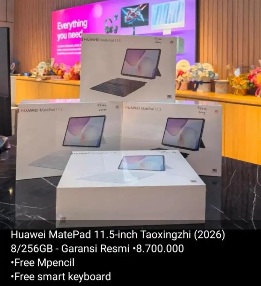 Cicilan tablet Huawei matepad 11.5 cuma ktp