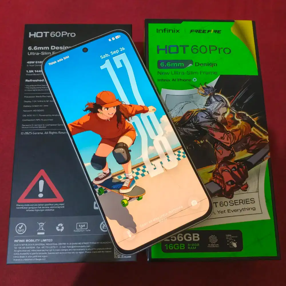 infinix hot 60 pro 8/256 fullset