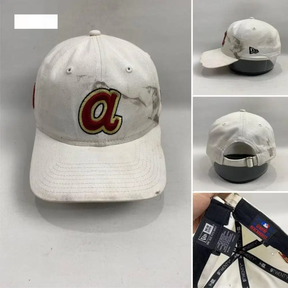 topi new era atlanta braves