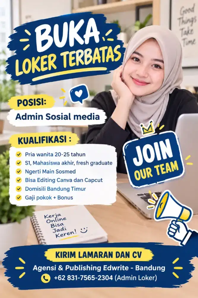 Loker admin sosmed
