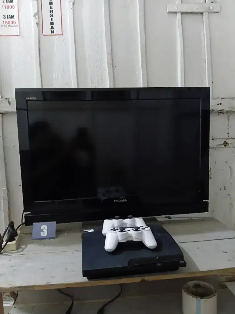 Jual ps3 dan tv 31 in