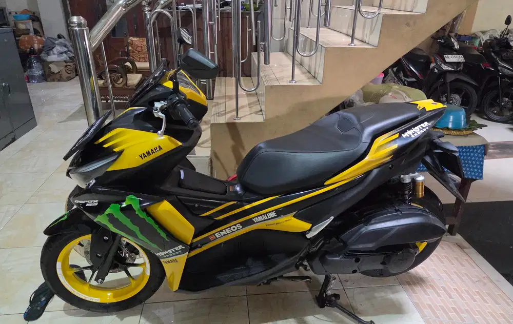 Aerox all new kuning hitam 2022 Gbm kredit // tunai