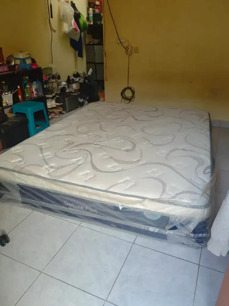 Kasur Central Spring Bed Deluxe Plus Ukuran 160x200x30