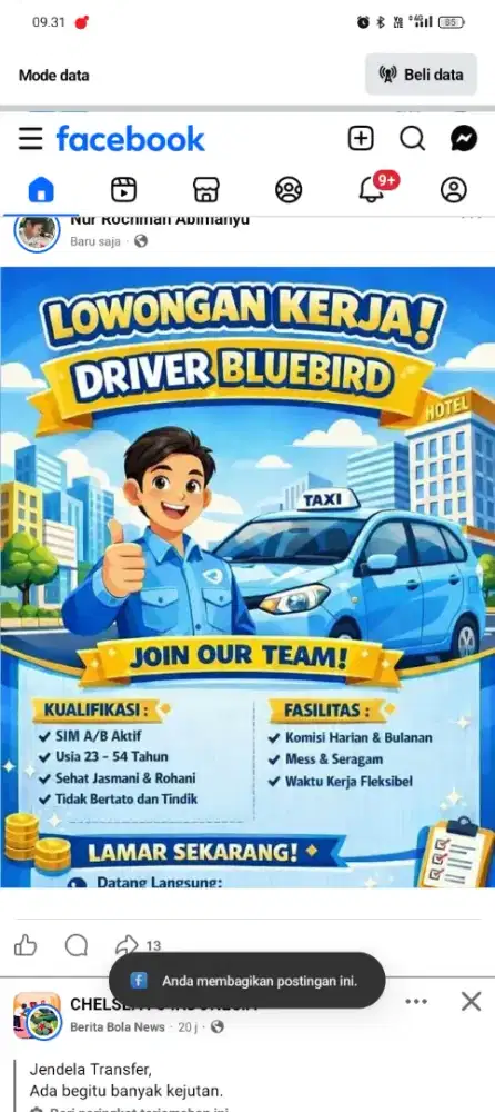 Lowongan driver