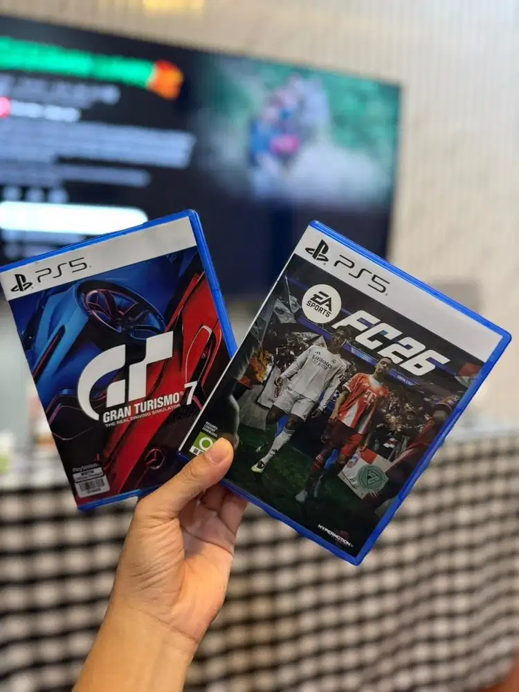 BD FC26 & BD Gran Turismo 7 PS5 PS 5 Playstation 5