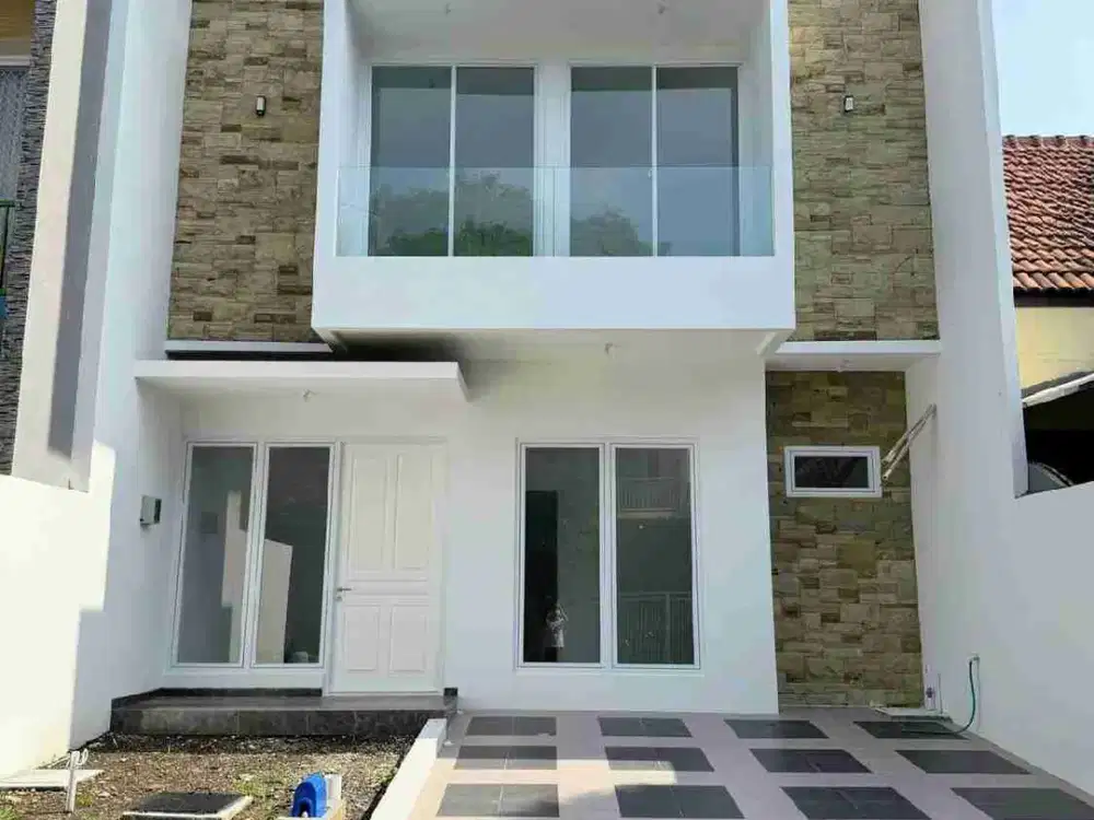 DIJUAL Rumah 2 Lantai Baru Gress Modern Minimalis Luas dan Siap Huni