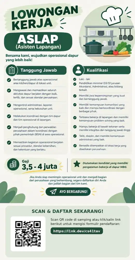 Asisten Lapangan SPPG