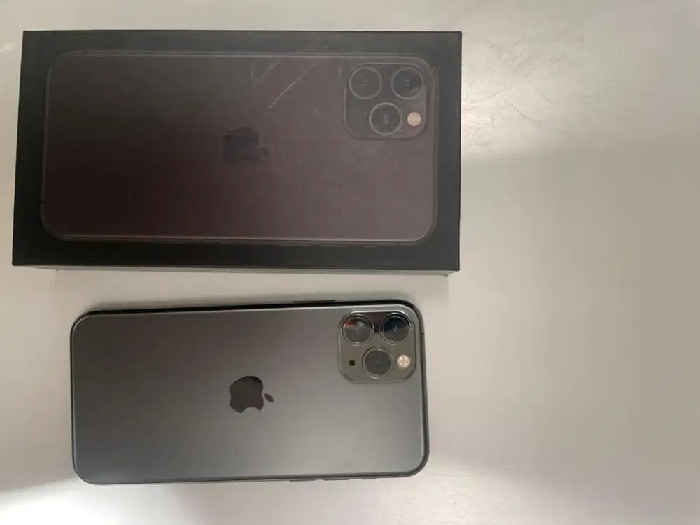 iphone 11 pro 256gb batre 100 bawaan