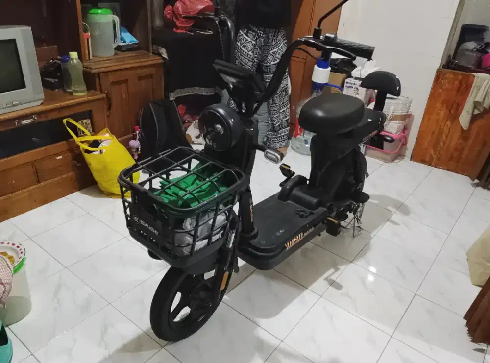 Sepeda listrik merk Saige