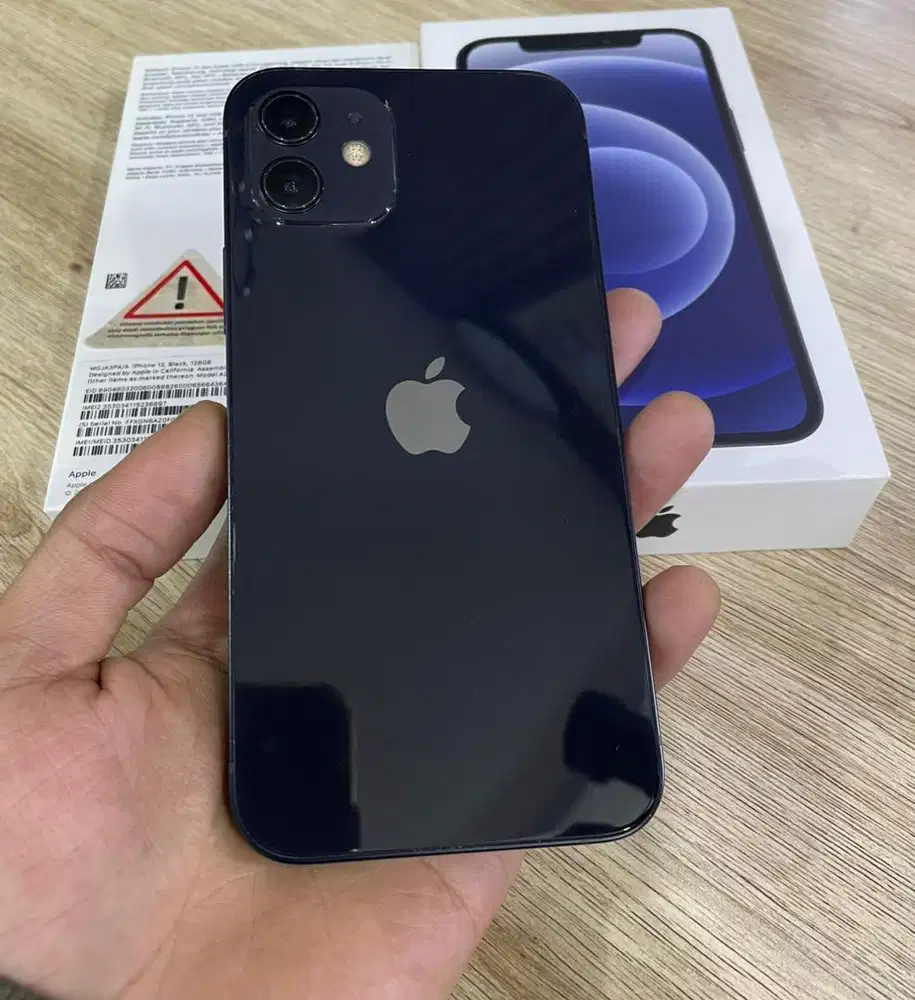 Iphone 12 128 GB Resmi Ibox Fullset