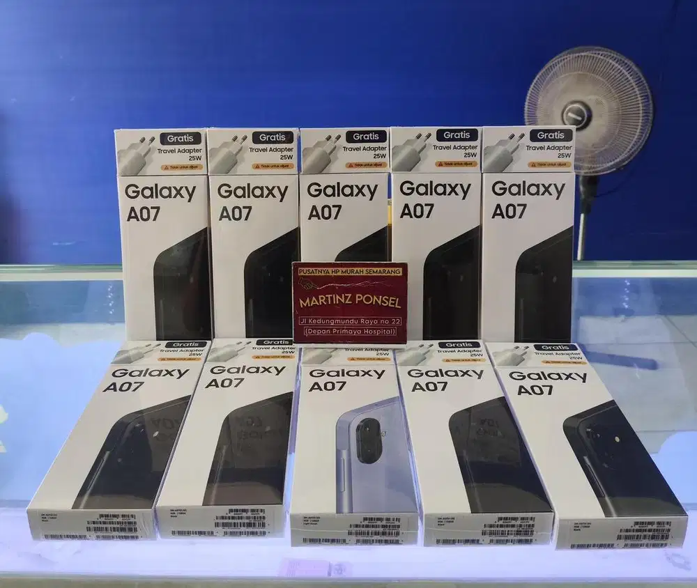 SAMSUNG A07 4/64 , 4/128 , 6/128 GB NEW