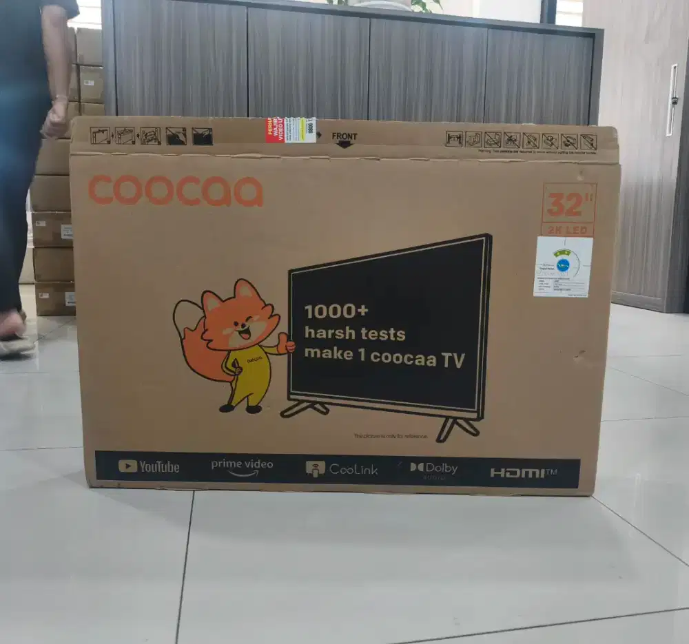 SMART TV COOCA 32 INCH BARU TIPE 32U3S . HARGA 2JT NET.