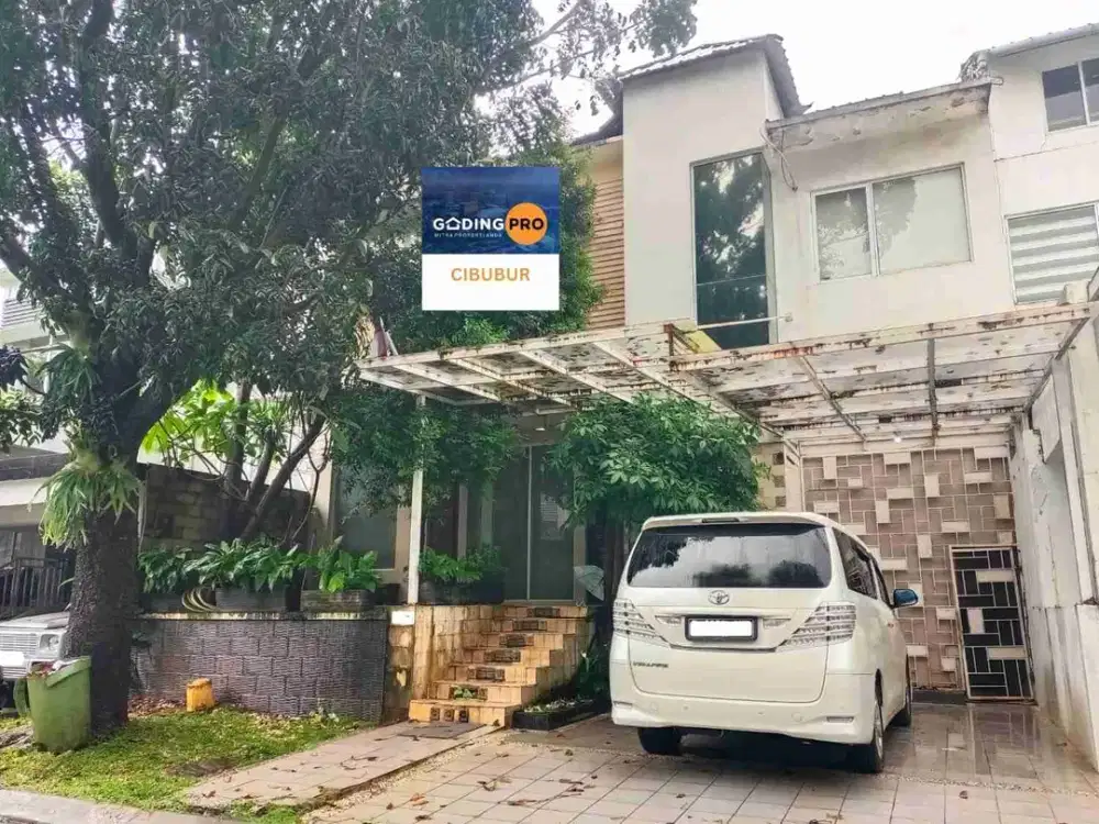 Rumah 2 Lantai LT 240 Di Mahogany Residence Cibubur