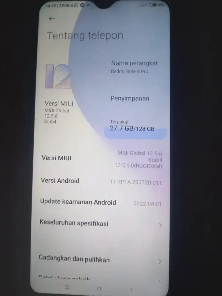 REDMI NOTE 8 NFC