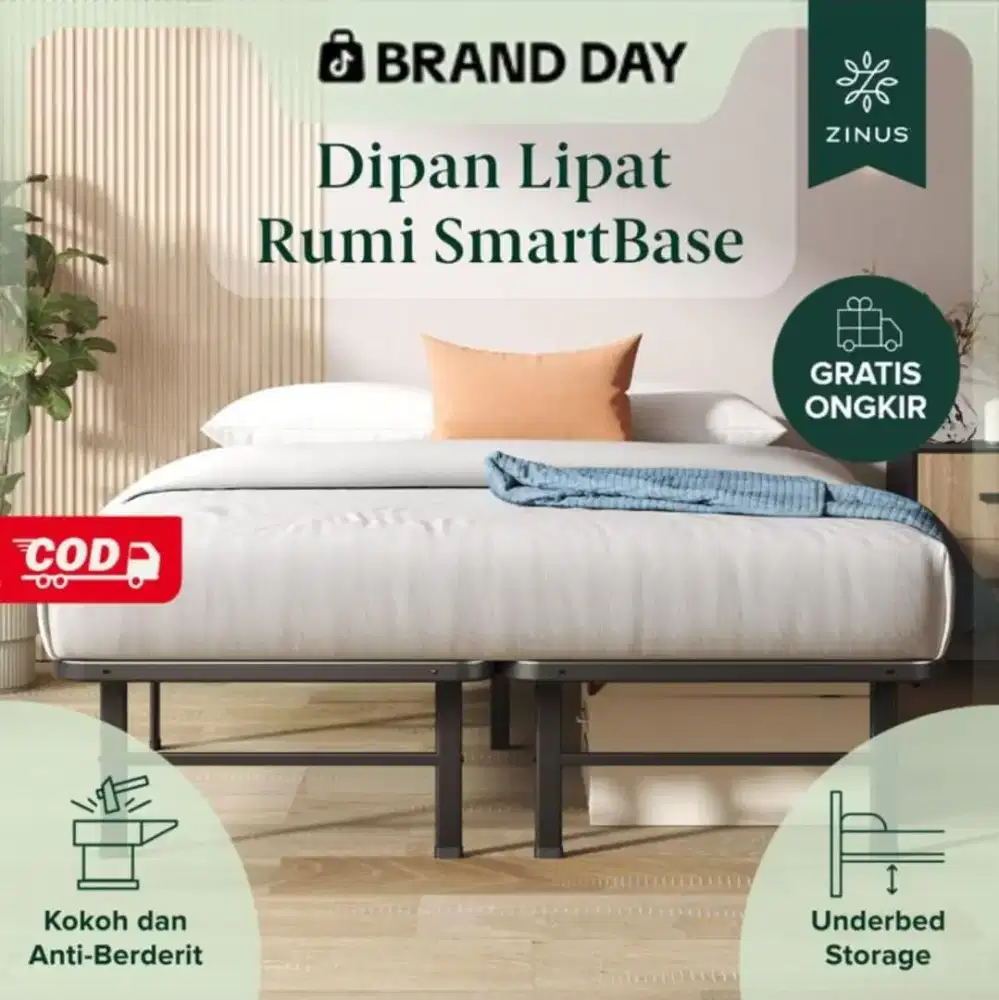 SPRING BED IN THE BOX RANJANG LIPAT  COVER BED WATERPROOF