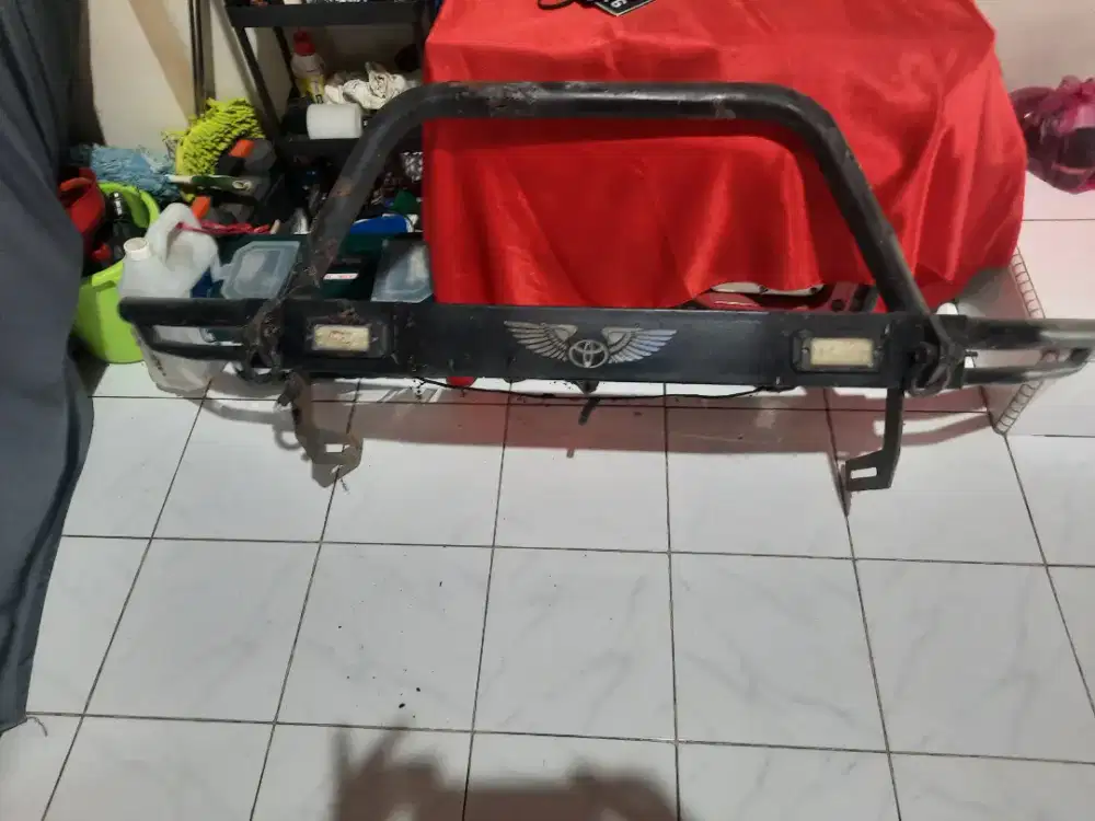 Dijual Bamper besi Towing Bar Fortuner