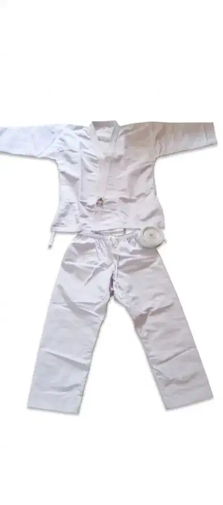 Baju karate beladiri anak remaja SD SMP plus sabuk