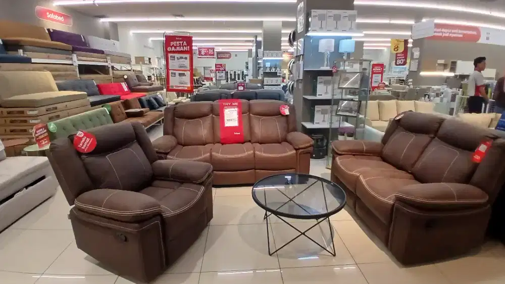 Sofa recliner winchester cicilan bisa pakai home kredit bunga 0%