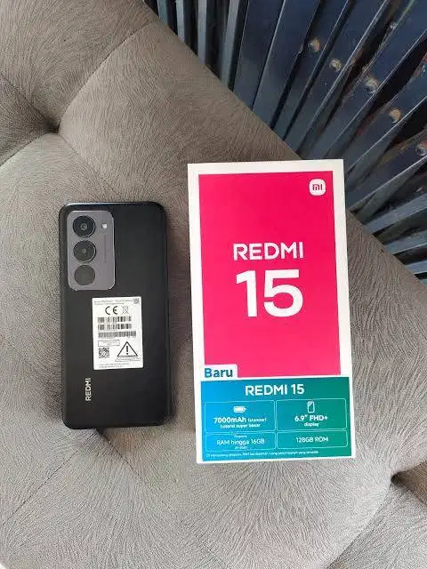 Redmi 15 8+8 ram 128gb