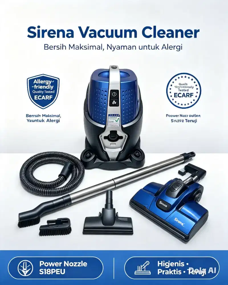 Di jual cepat vacuum sirenna