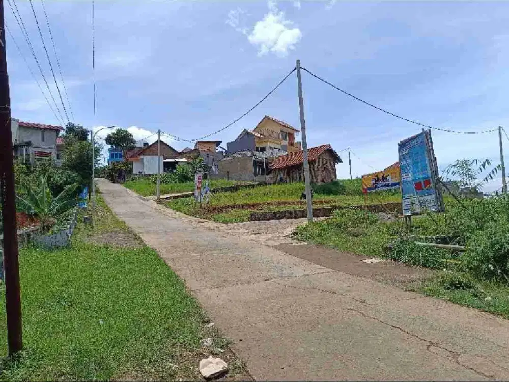 Dijual Tanah kavling siap bangun cluster Flumeria