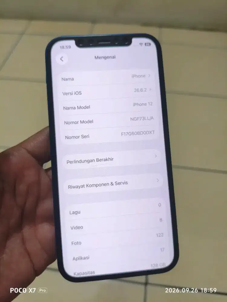 Iphone 12 inter 128 simlock
