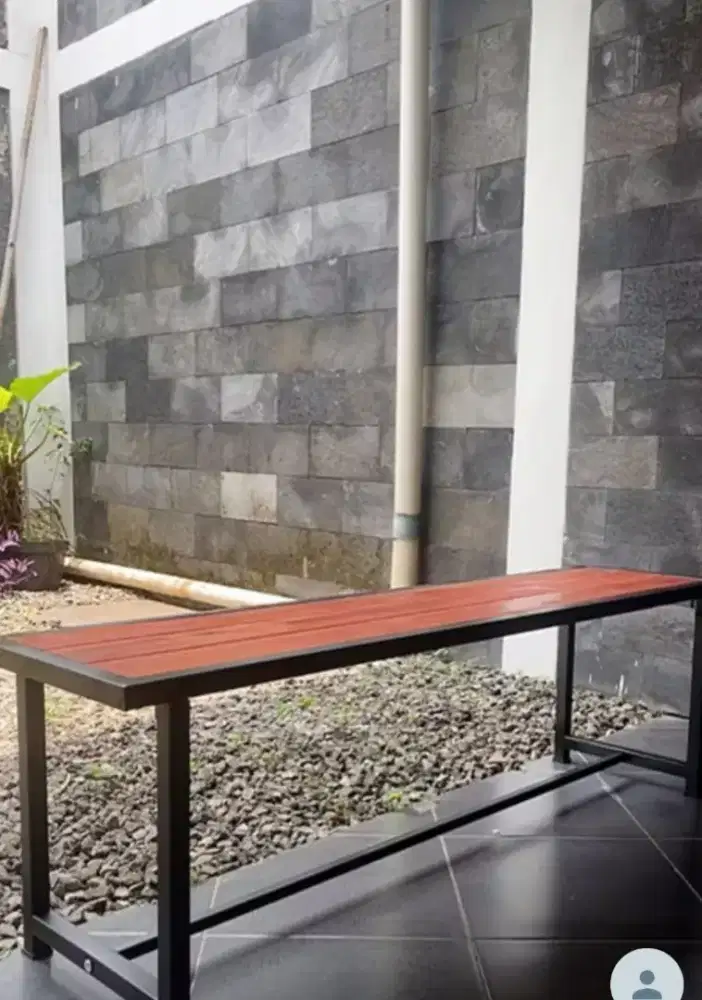 Kursi Panjang  Besi, Kursi Teras Besi, Bangku Taman Besi, Kursi Teras