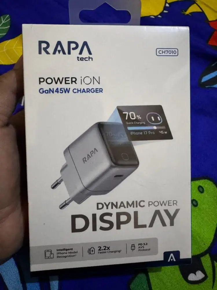 RAPAtech POWER iON GaN 45W CHARGER