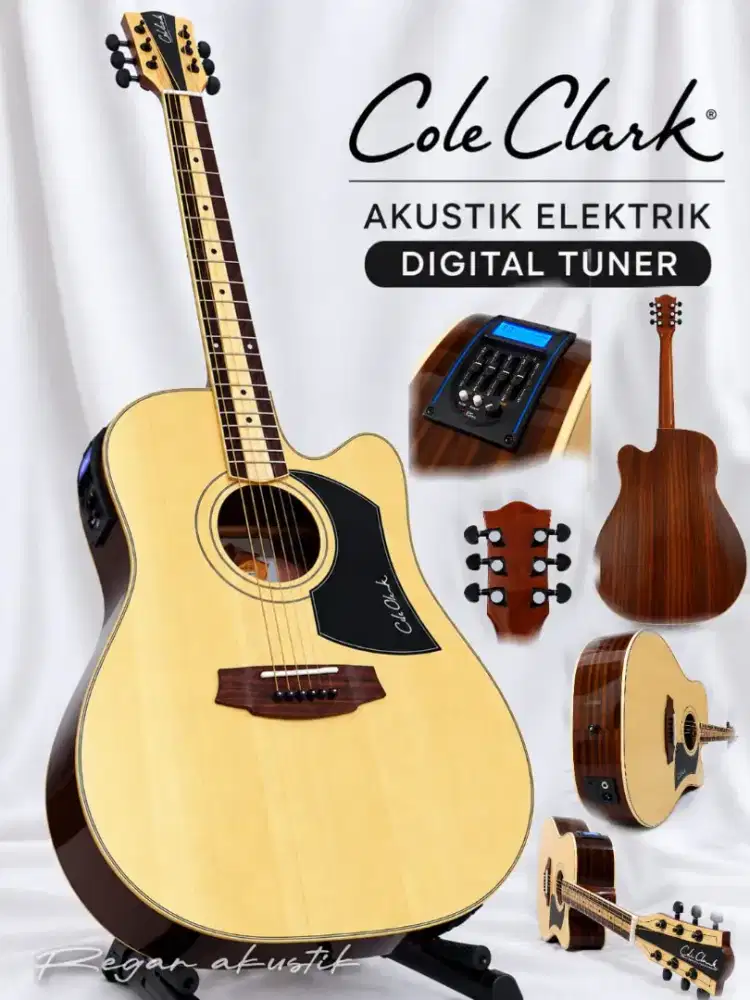 Gitar akustik elektrik Cole Clark