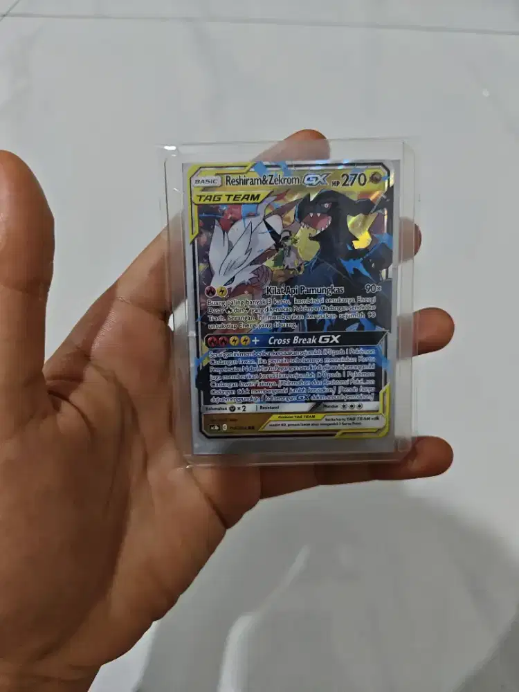Reshiram&Zekrom GX Indonesia (Raw)
