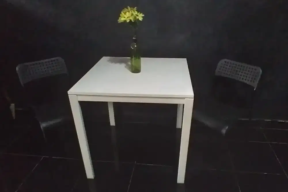 dining table ikea 2 kursi