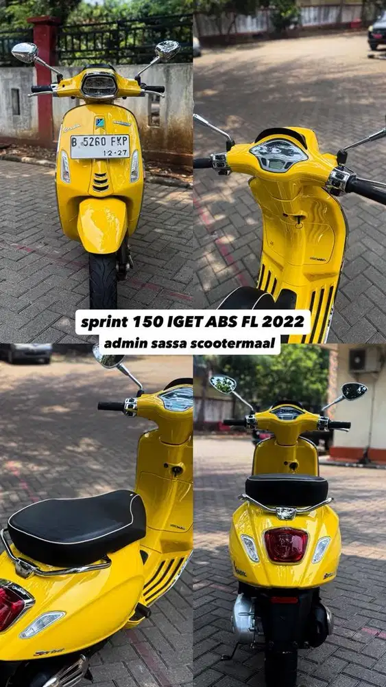 VESPA SPRINT IGET ABS FL 2022