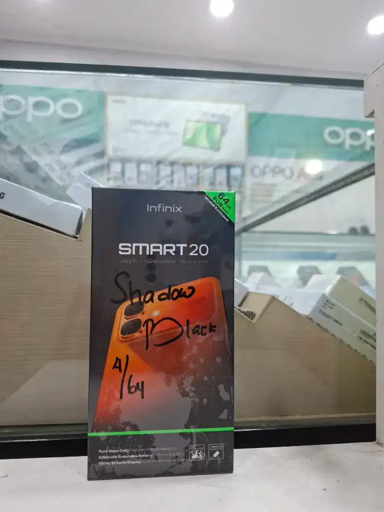 INFINIX SMART 20 4/64 NEW MURAH GARANSI RESMI
