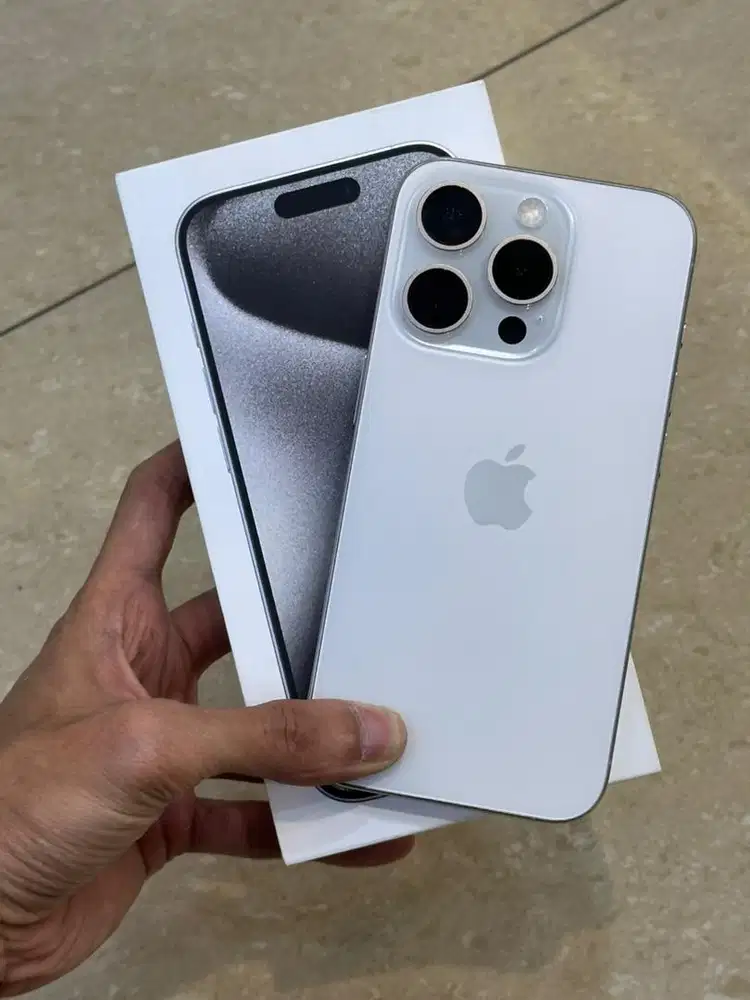 IPHONE 15 PRO 128GB WHITE TITANIUM IBOX