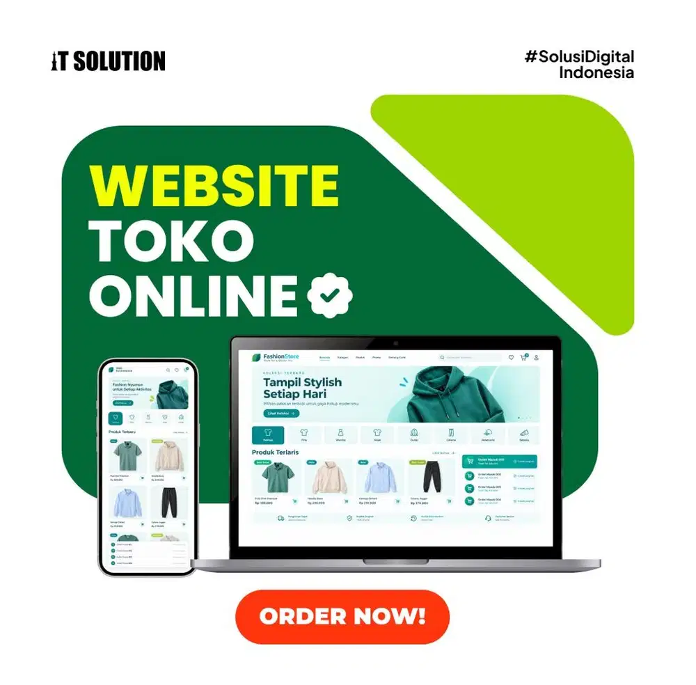 Jasa Pembuatan Website Toko Online Profesional dan Modern