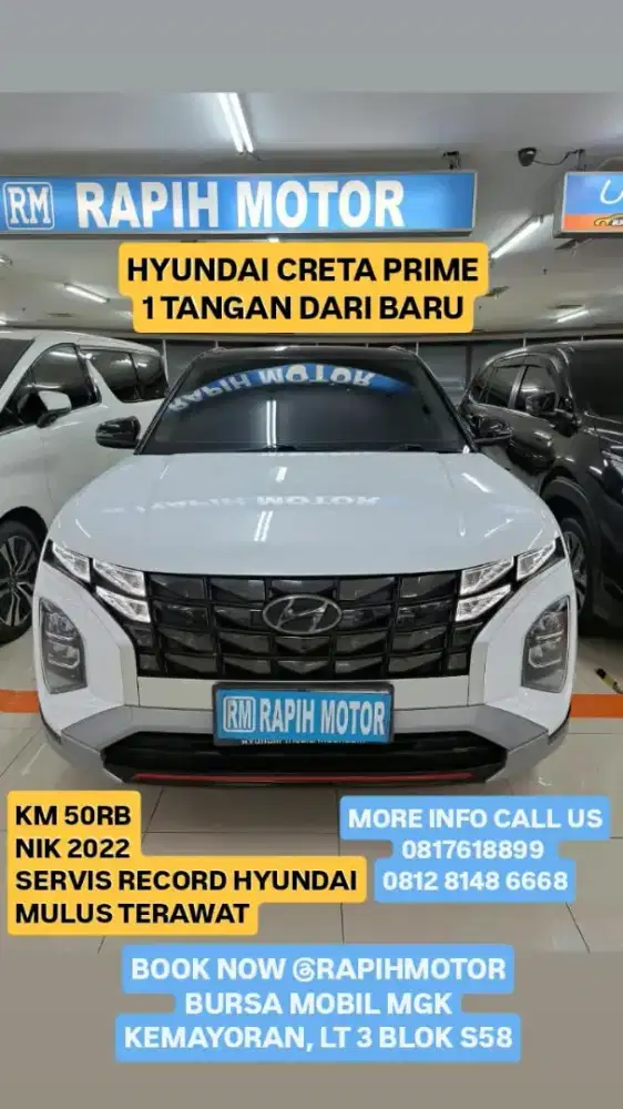 Creta Prime 2022 Two Tone 1tangan LowKm