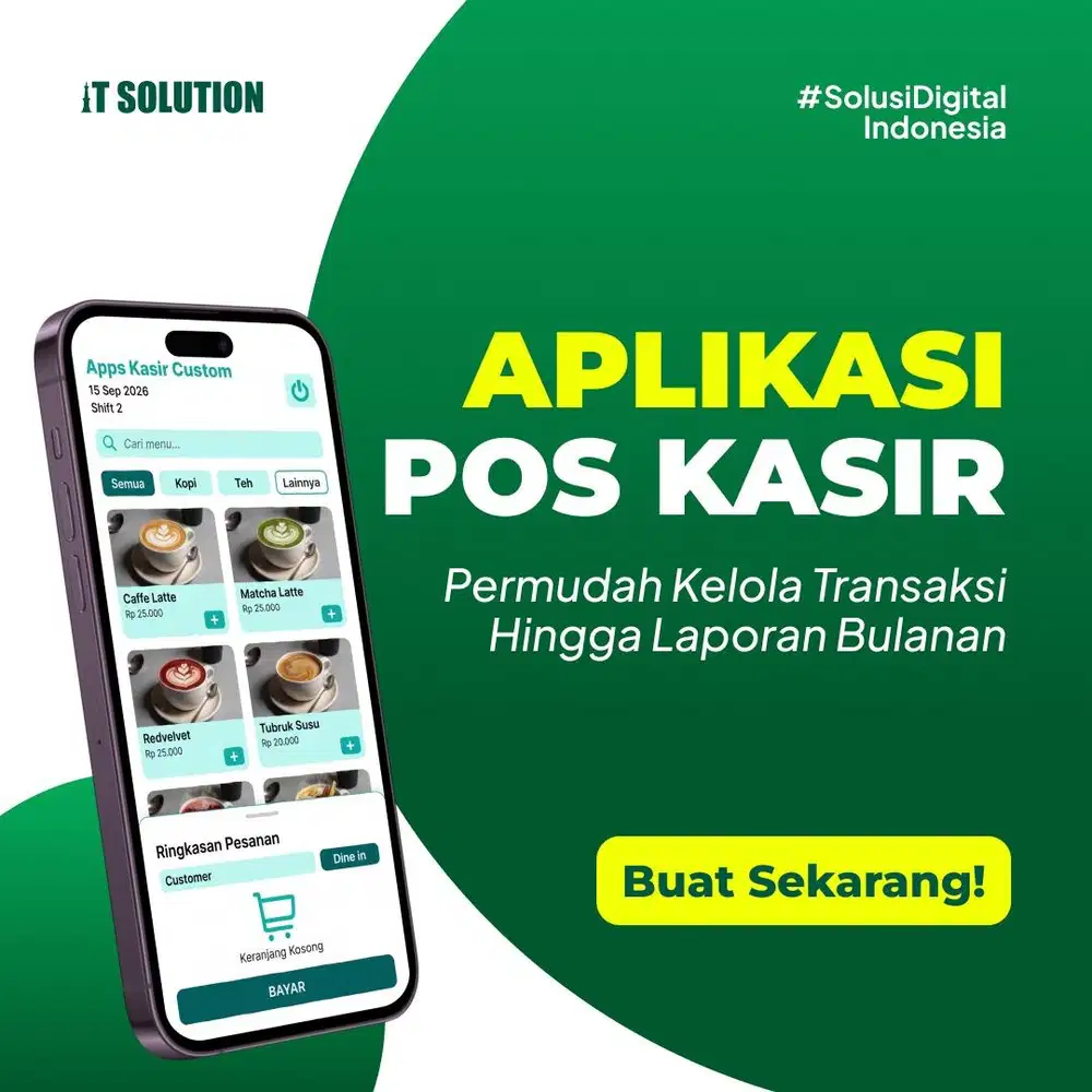 Jasa Pembuatan Aplikasi POS Kasir Profesional untuk Bisnis Modern
