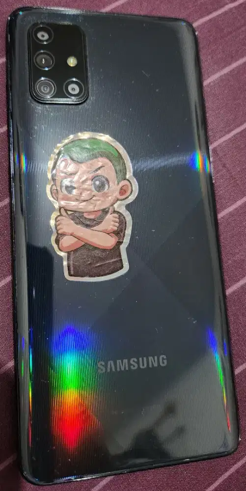 Dijual HP Handphone Samsung A71 8/128 Mulus Original Snapdragon Gaming