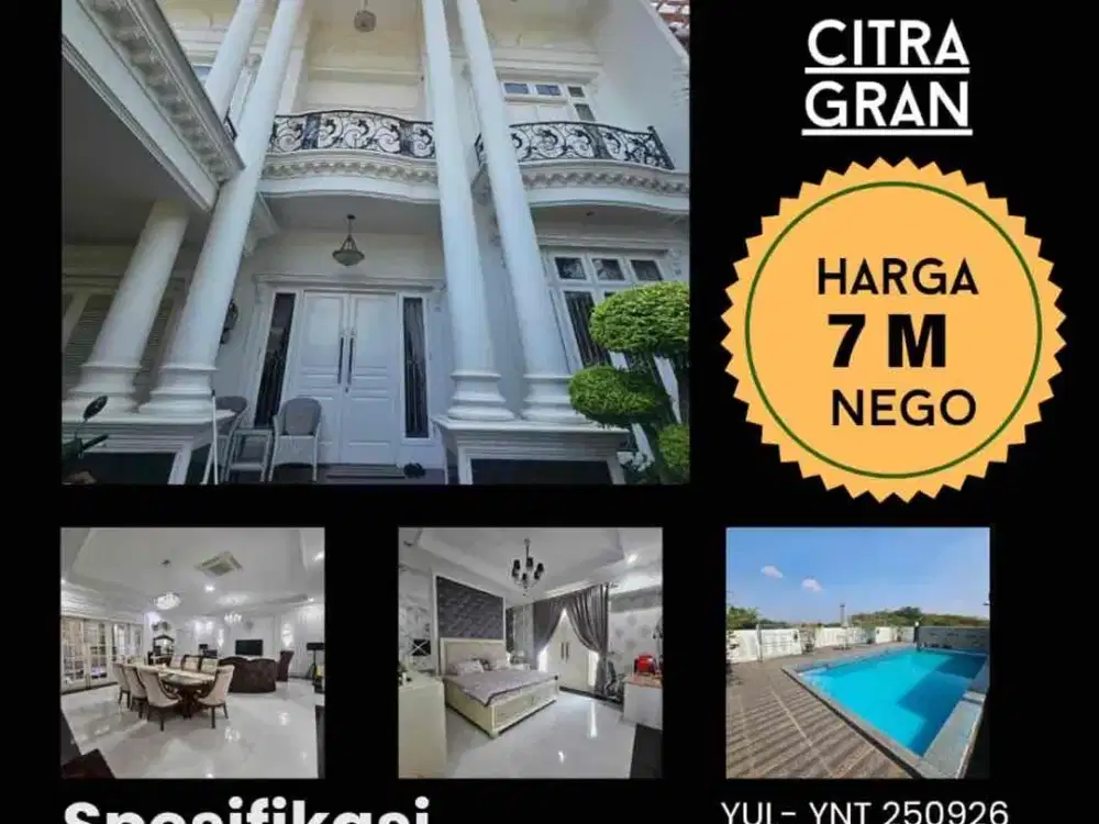 Rumah siap huni mewah di Cibubur