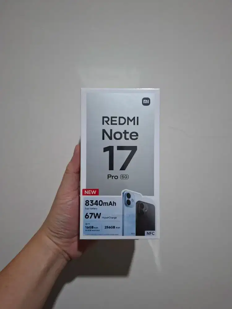 [BARU] Redmi Note 17 Pro 5G 8/256, SEGEL Garansi Resmi, Bisa COD
