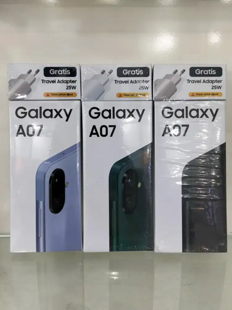 SAMSUNG A07 6/128GB NEW GARANSI RESMI