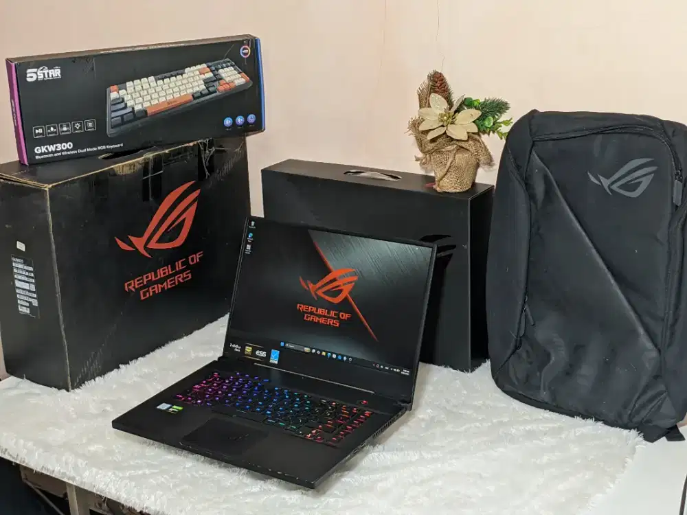 ASUS ROG Zephyrus M GU502GU GTX 1660 TI 16/512 fullset