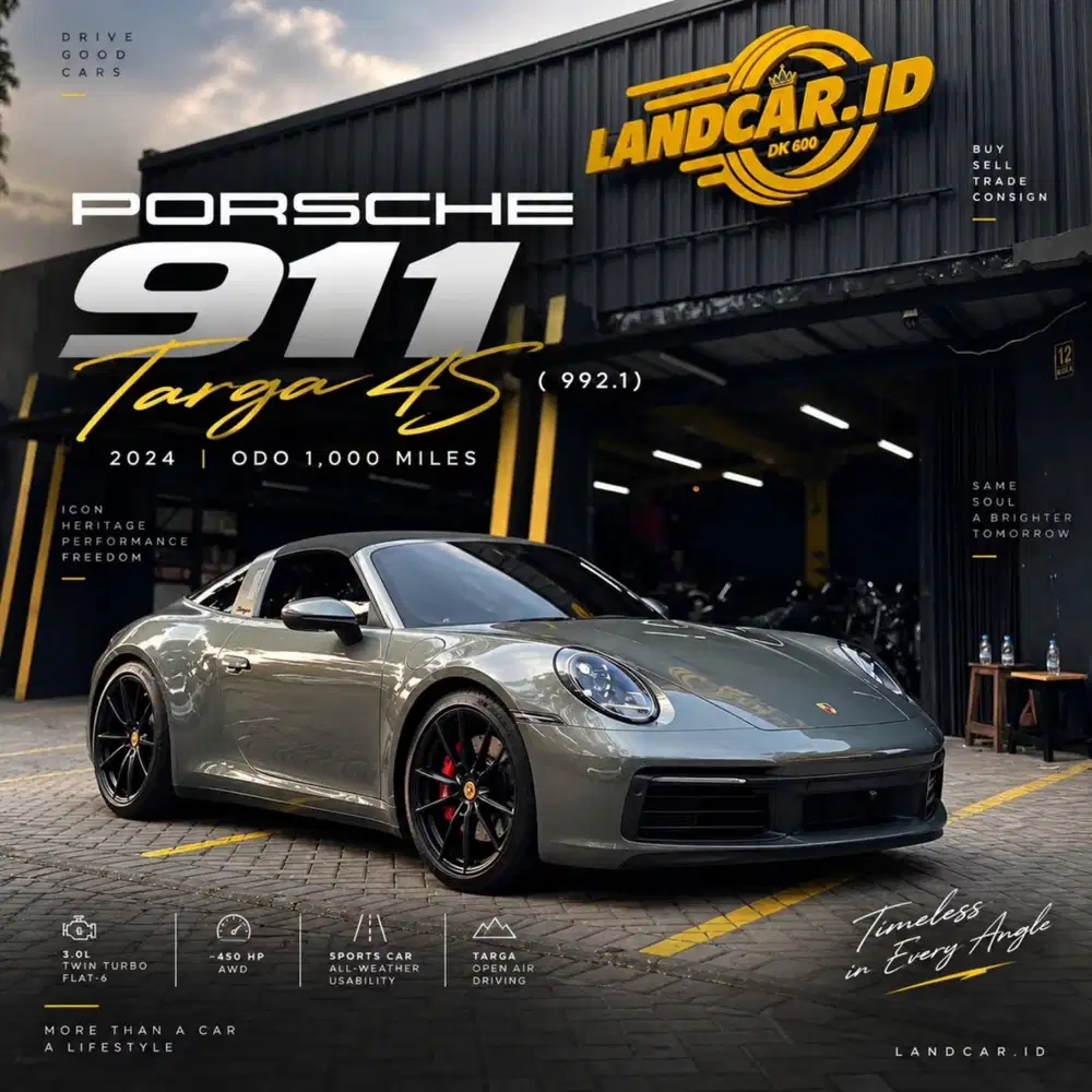 Porsche 911 Targa 4S 992.1 2024