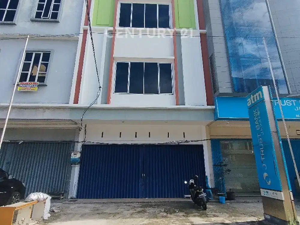 Ruko 4 Lantai Siap Pakai Di Jl. Juanda Cocok Untuk Bank / Office