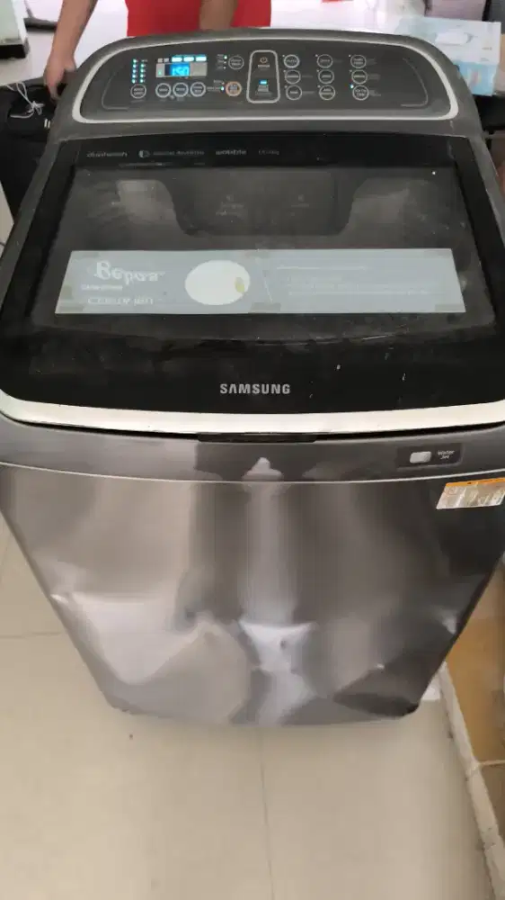 Mesin Cuci Samsung Top Load WA14J6750SV