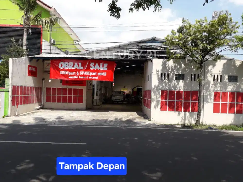 Di Jual Gudang Tempat Usaha Luas Di Gilingan