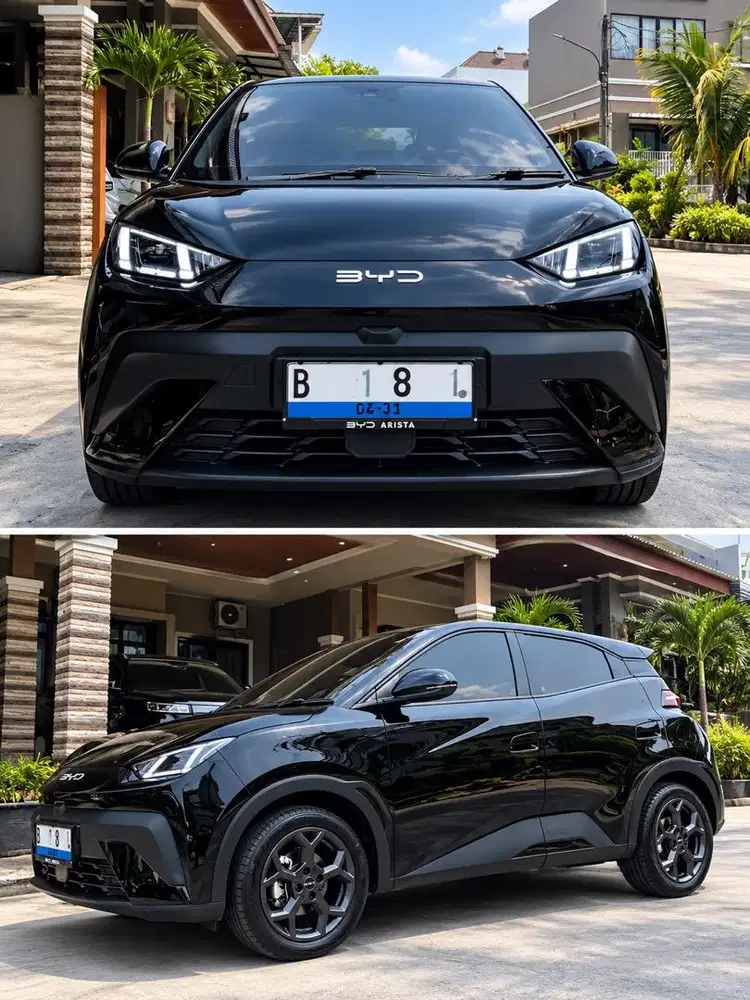 BYD ATTO 1 2025 – Black Metallic | 1st Hand | Pajak Panjang