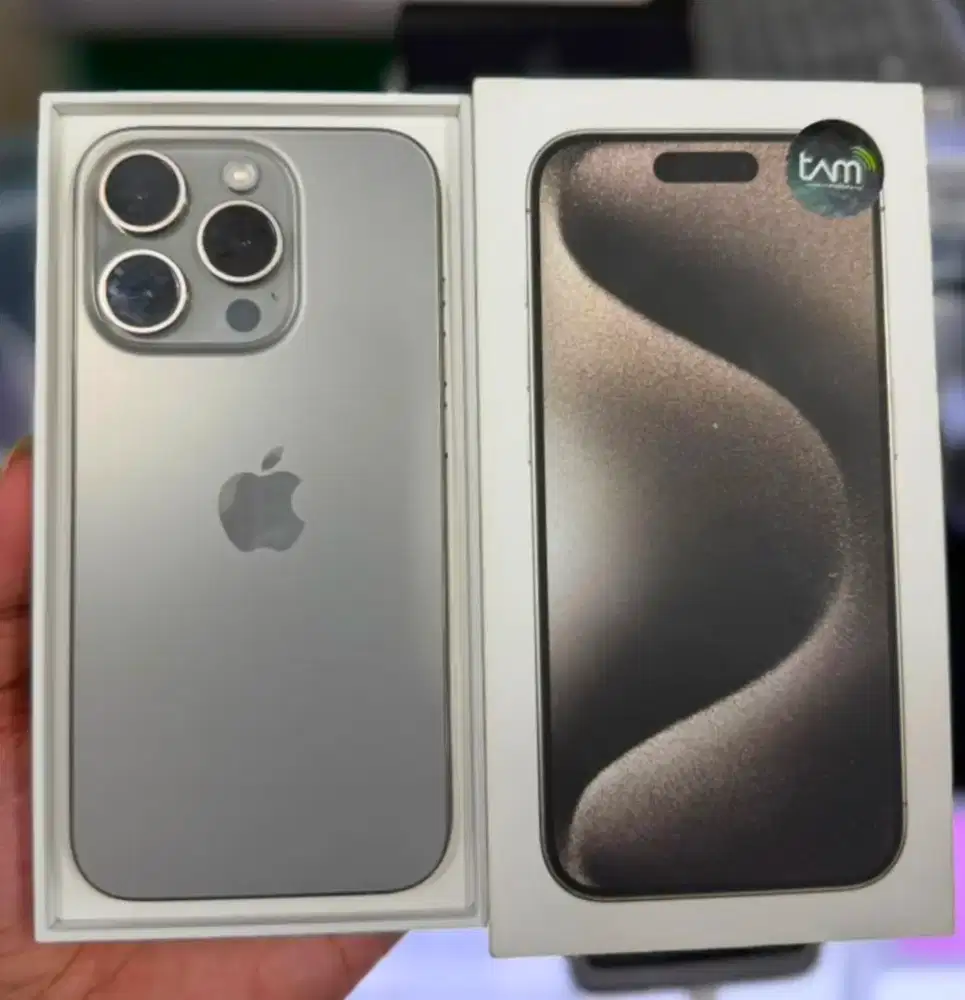 SECOND IPHONE 15 PRO 128GB Garansi Resmi iBox