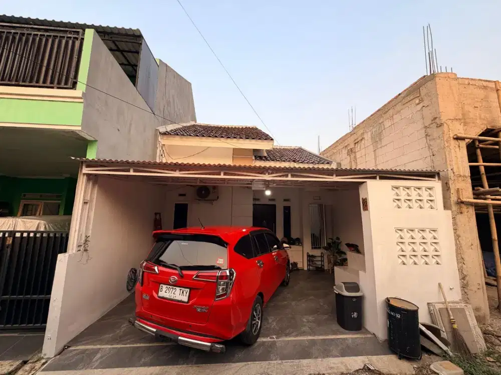 Rumah Seken di Cilangkap Baru bs KPR akses mobil ada carport